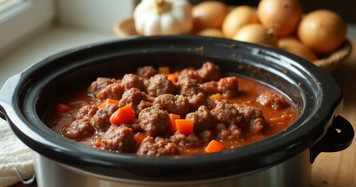 Ground Beef Crock Pot Recipes