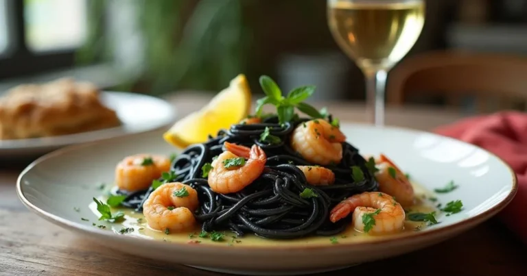 squid ink seafood pasta recipe