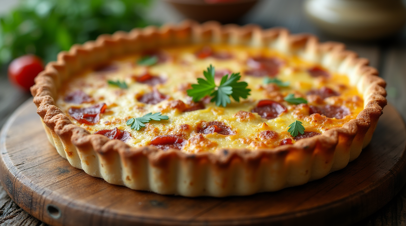 Carbonara Quiche