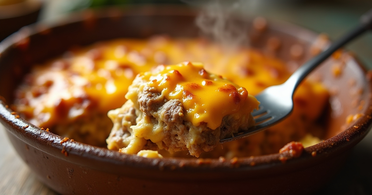 Cheeseburger Casserole
