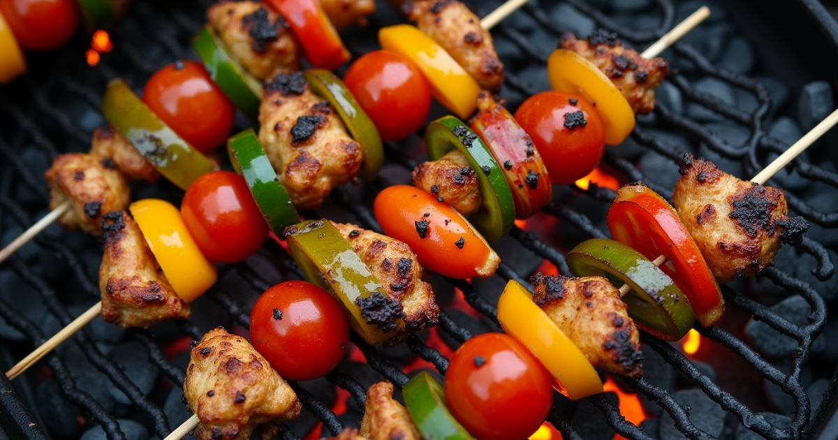 Mississippi Chicken Kebabs