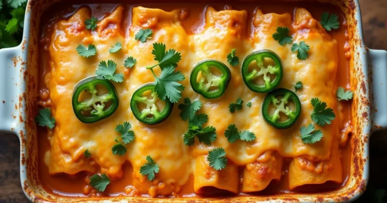 Sour Cream Chicken Enchiladas