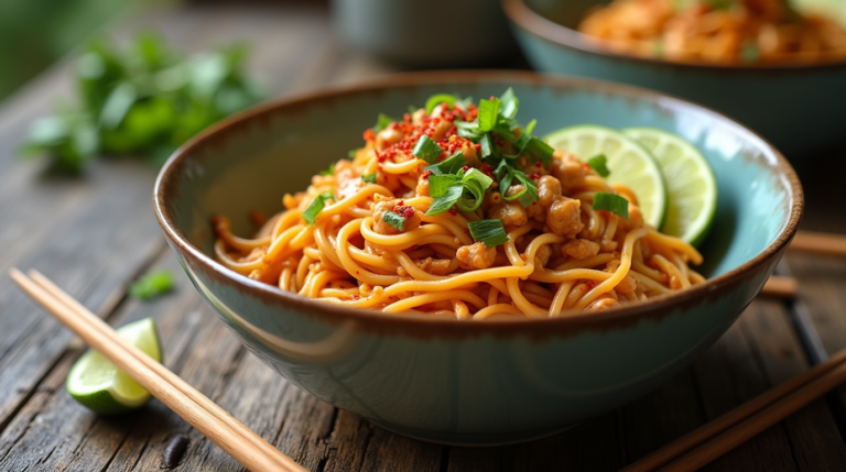 Spicy Peanut Noodles