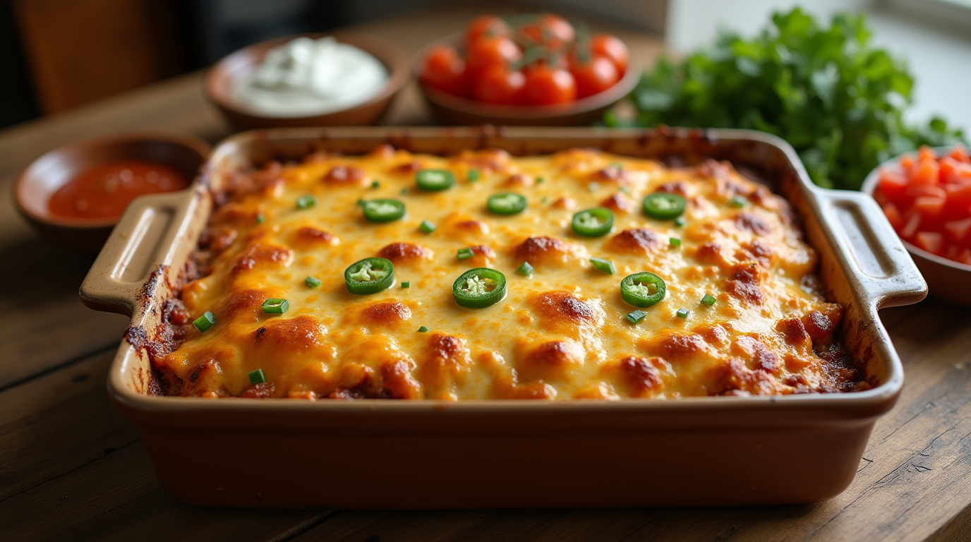 Walking Taco Casserole