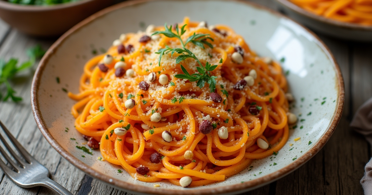 sweet potato noodles