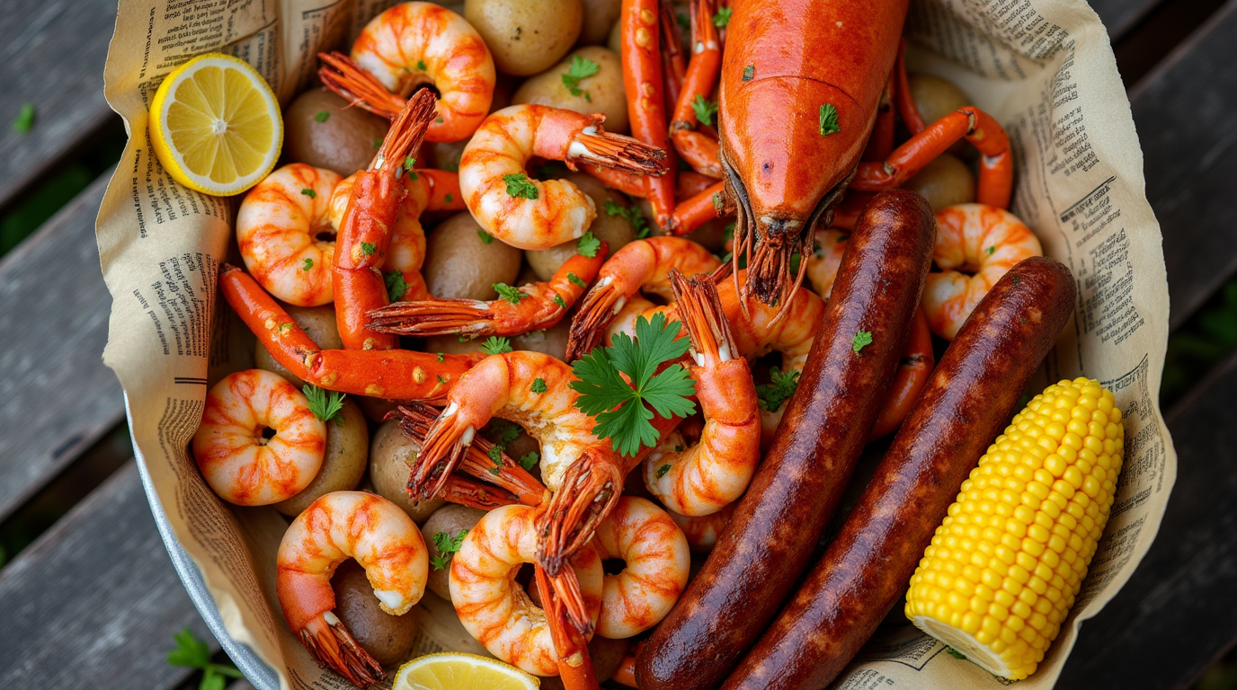 Cajun Seafood Boil