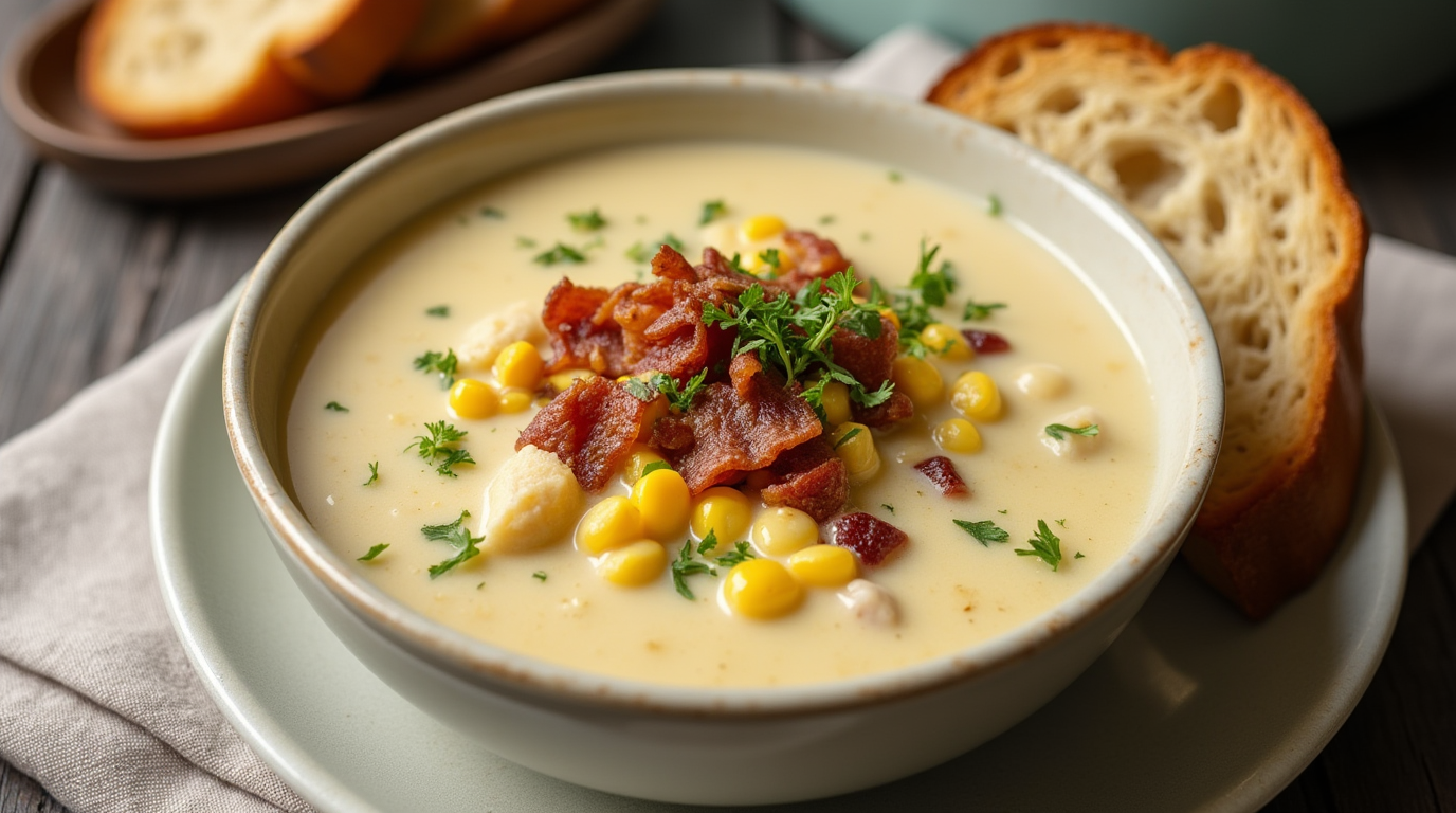 chicken corn chowder recipe