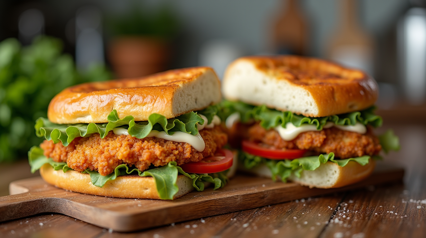 chicken cutlet sandwich