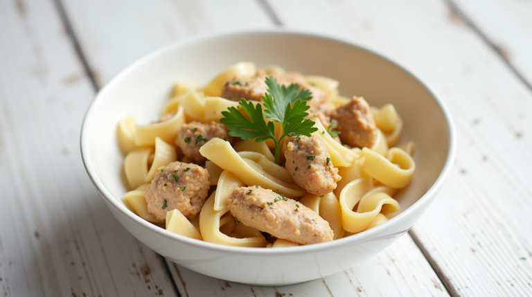 crockpot chicken and noodles