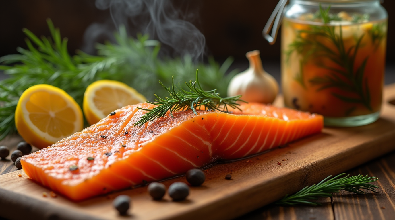 smoked salmon brine recipe