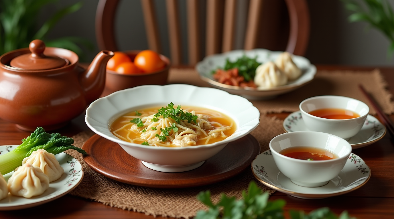 wonton noodle soup