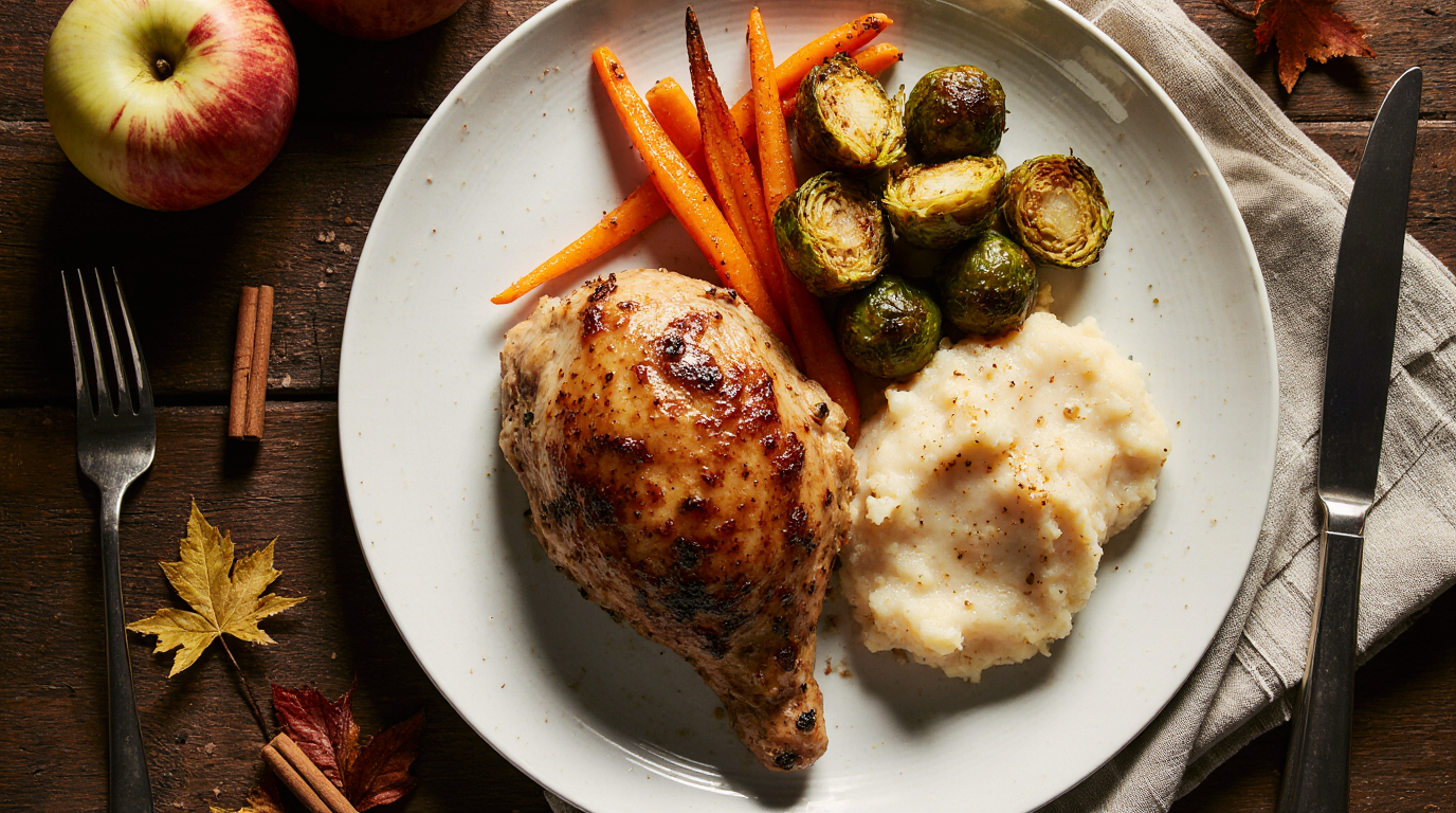 Apple Cider Glazed Chicken