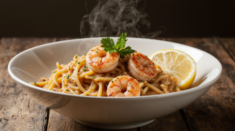 Creamy Cajun Shrimp Pasta