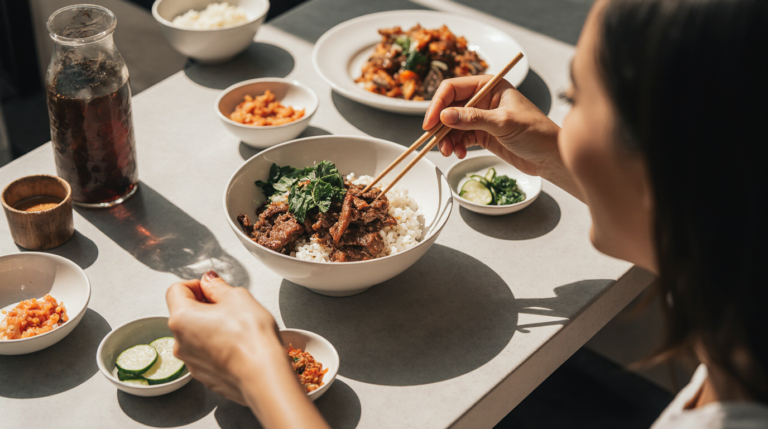 Korean Bulgogi Rice Bowl