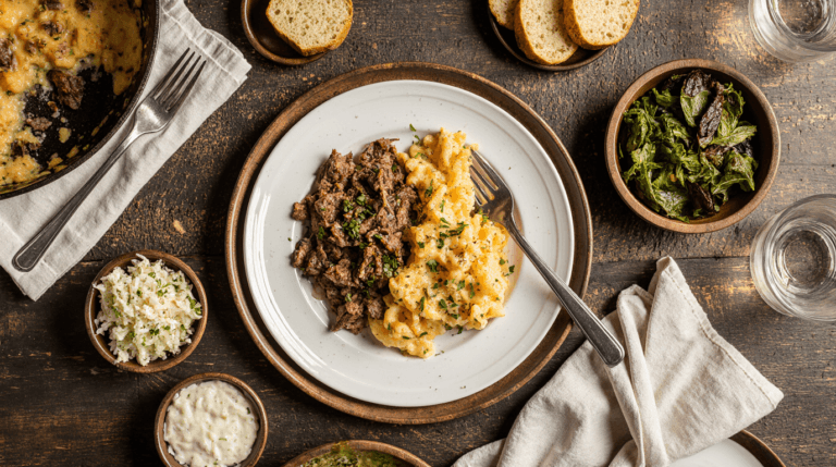 Smoked Brisket Mac and Cheese