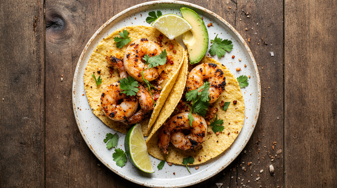 Cajun Shrimp Tacos